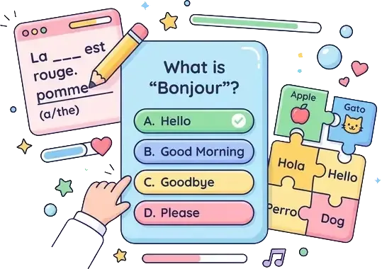 Bốn loại Quiz tương tác nhanh